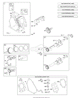 Camshaft, Crankshaft, Cylinder, Piston Group