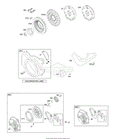 Blower Housing/Shrouds, Flywheel, Rewind Starter