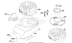 Blower Hsg, Flywheels