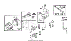 Crankshaft, Piston Group