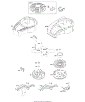 Blower Housing, Cover/Guards, Flywheel, Rewind Starter