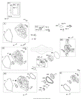 Crankcase Cover, Gear Reduction, Lubrication