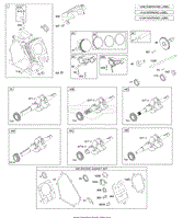 Camshaft, Crankshaft, Cylinder, Engine Gasket Set, Piston Group