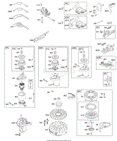 Alternator, Electric Starter, Electrical, Flywheel, Flywheel Brake, Ignition, Rewind Starter