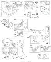 Air Cleaner, Controls, Exhaust System, Fuel Supply, Governor Spring