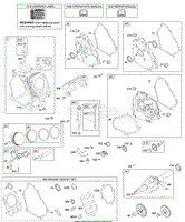 Camshaft, Crankcase Cover, Crankshaft, Cylinder, Lubrication, Piston Group