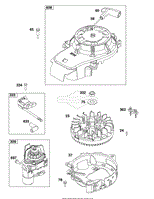 Flywheel, Ignition, and Starter Group