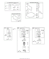 Electric Starter, Gasket Kits