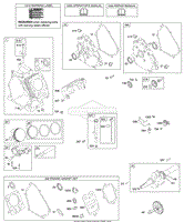 Camshaft, Crankcase Cover, Crankshaft, Cylinder, Lubrication, Piston Group