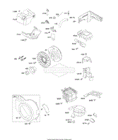 Blower Housing/Shrouds, Exhaust System, Flywheel