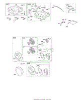 Controls, Governor Spring, Rewind Starter