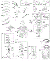 Alternator, Electric Starter, Electrical, Flywheel, Flywheel Brake, Ignition, Rewind Starter