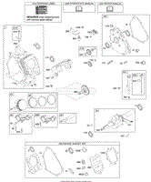 Camshaft, Crankcase Cover, Crankshaft, Cylinder, Lubrication, Piston Group