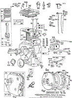 Cylinder,GearCase,Piston Grp