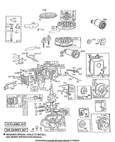 Cyl, Sump, Piston, Mufflers