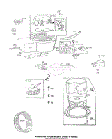 Blower Hsg,Brake,Rewind,Grds