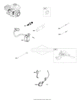 Armature, Controls, Electrical System, Governor Spring, Ignition, Spark Plug