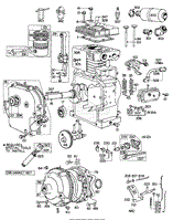 Cyl, Piston, Muffler, CrnkCse