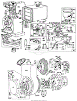 Carb,A/C,Fuel Tank,Rewind