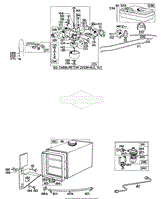 Carburetor, A/C, Fuel Tank