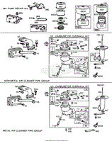 (2) Carburetor Assemblies