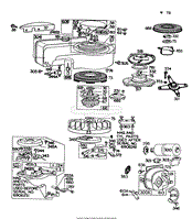 Blower Hsg,Rewind,Flywheel