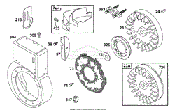 Blower Hsg, Flywheels