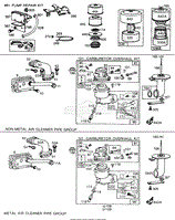 Carburetors,Air Cleaner Grps