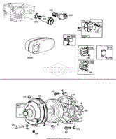 Gear Case, Mufflers &amp; Parts