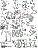 Cyl, Sump, Piston,Oil Fill