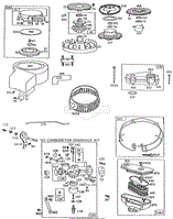 Carburetor,Rewind,A/C,Screen