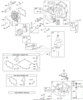 Cylinder, Crankshaft, Piston, Head, Engine, Valve Gasket, Sump, Oil