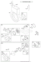 Blower Housing/Shrouds, Rewind