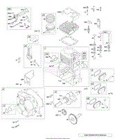 Cam, Crankshaft, Cylinder, Valves, Piston/Rings, Crankcase Cover/Sump, Head, Breather