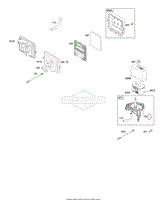 Briggs and Stratton 203432-0036-E1 Parts Diagrams