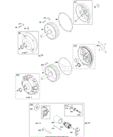 Briggs and Stratton 203432-0036-E1 Parts Diagrams