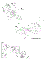 Blower Housing/Shrouds, Flywheel, Rewind Starter