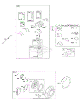 Carburetor, Kit - Carburetor Overhaul, Rewind Starter