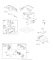 Controls, Electric Starter, Governor Spring