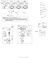 Alternator, Electric Starter, Ignition, Rewind Starter