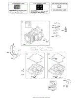 Cylinder, Engine Sump, Lubrication, Operator&#39;s Manual, Warning Label