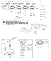 Briggs and Stratton 219802-4118-F1 Parts Diagrams