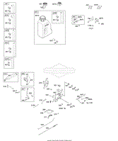 Briggs and Stratton 219802-4118-F1 Parts Diagrams