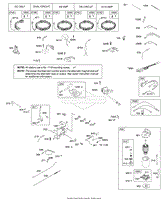 Alternator, Controls, Electric Starter, Governor Spring, Ignition