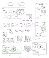 Air Cleaner, Blower Housing, Exhaust System, Fuel Supply