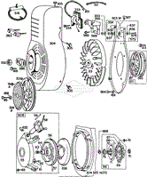 Blower Hsg,Rewind Assemblies