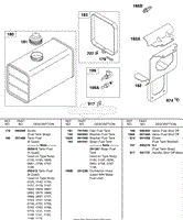 Fuel Tank, Brackets