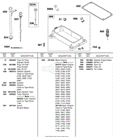 Engine Base, Dipstick