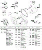 Regulator, V-Belt, Bracket