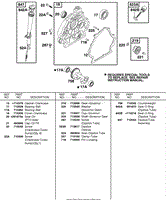 CRANKCASE COVER, LUBRICATION